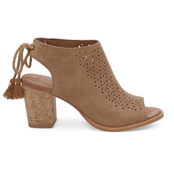 💥BEST PRICE on posh💥 TOM’s Elba booties.NIB blue - Picture 4 of 8